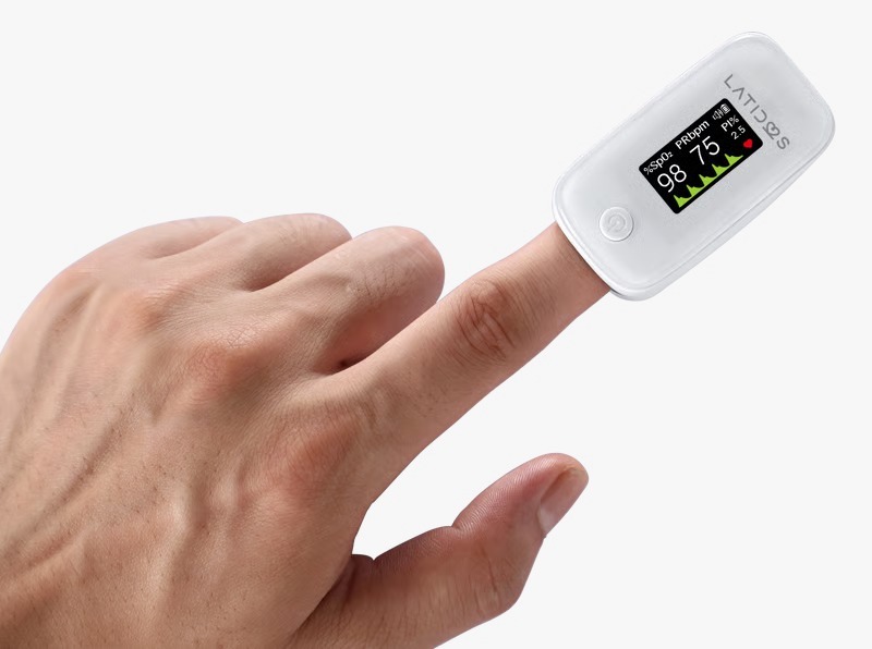 Oxímetro GMDPX-202 Adulto con Curva Pletismográfica, Índice de Perfusión y Alarma - Imagen 3