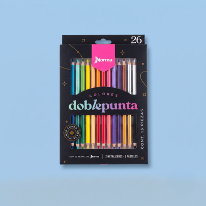 colores doble punta kiut
