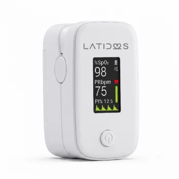 Oxímetro GMDPX-202 Adulto con Curva Pletismográfica, Índice de Perfusión y Alarma