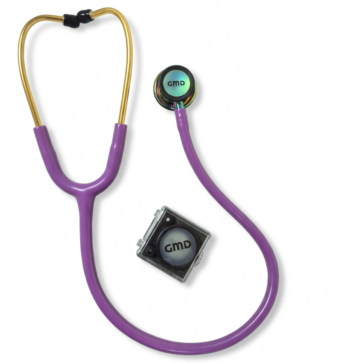 Fonendoscopio OIS 300 Morado GMD – Doble Campana - Imagen 4