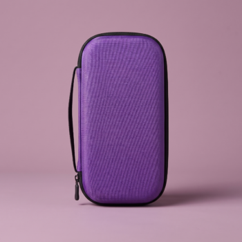 Estuche Rígido para Fonendoscopio Morado – Antifluido y Resistente a Golpes
